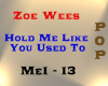 Zoe Wees - Hold Me Like