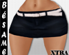 ~B~MINI SKIRT NAVY XTRA
