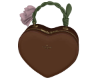 Heart Bag Brown F 2