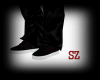 (SZ)Black & Red Sneakers