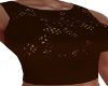 Umber Lace Top
