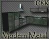 C8K Modern Metal Kitchen