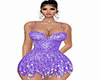 lavender sequins dress