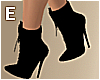 ankle  high boots black