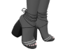 Chain Heels Black