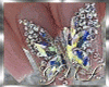Butterfly Diamond Nails
