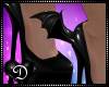 {D} PVC Bat Wing Heels