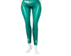 Turquoise Latex Pants