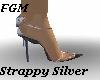 ! FGM Strappy Silver