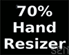 ⓢ 70% Hand Resizer
