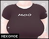 [NEKO] Black Moo Tee
