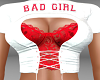  H/Bad Girl Top Red (M)