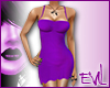 [EM]Frilly Dress Purple