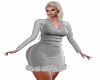 Iva Fur Sweater DressDRV