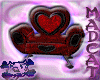 Valentines Velvet Chair