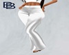 White Satin Pants