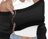 w/b sweater