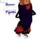 Rose Pants Purple 