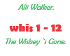 Alli Walker / Whiskey `s