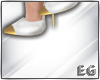EG- White gold shoes