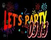 Lets Party banner Animat