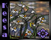 Stained Glass Daiseys