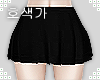 Black Pleated Skirt RLS
