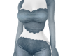 8! ِ  Hotti Blue Outfit