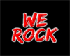Stiker - we rock
