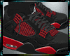 Sneakers Socks Black/Red