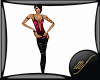 *MF* black purple outfit