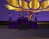 love purple table