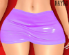 Latex Purple Skirt