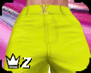 green LV fashion shorts