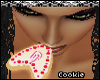 C! V-Day Cookie in Mouth