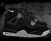 black and grey 4s