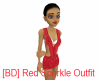 [BD] Red Sparkle Outfit