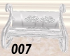 007 wedding bench