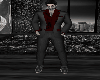 Black and Red Suit