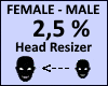 Head Scaler 2,5%