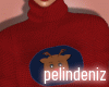 [P] Zoe red sweater
