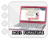 !As! aces pink Laptop