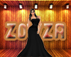 [Z] Sexy Black Gown