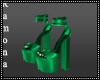 Amaly Green Heels