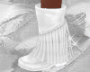 (M) White Boots