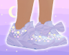 Kawaii Purple Star Shoes