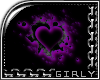 Purple Grunge Heart