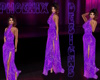Purple Evening gown