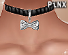 Bow Choker Black