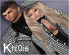 K houndstooth dress bun